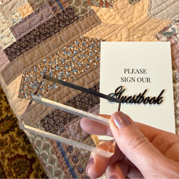 GUESTBOOK SIGN - Picture 4 of 5